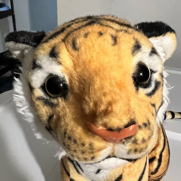 TIGER Stuffed Animals Plush Wild Animal Plush 7-8 inch - Picture 2 of 8